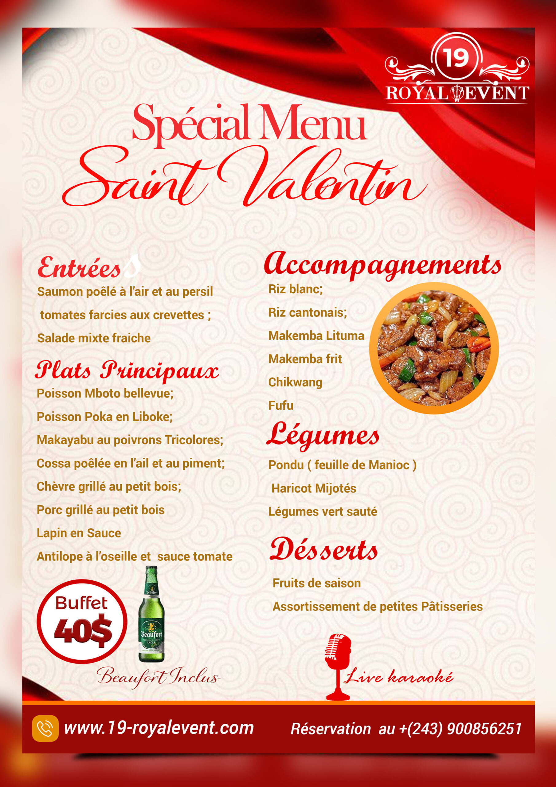 MENU SAINT VALENTIN OK